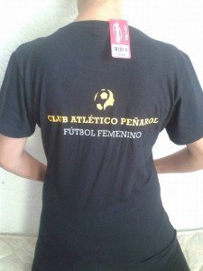 remera futbol femenino